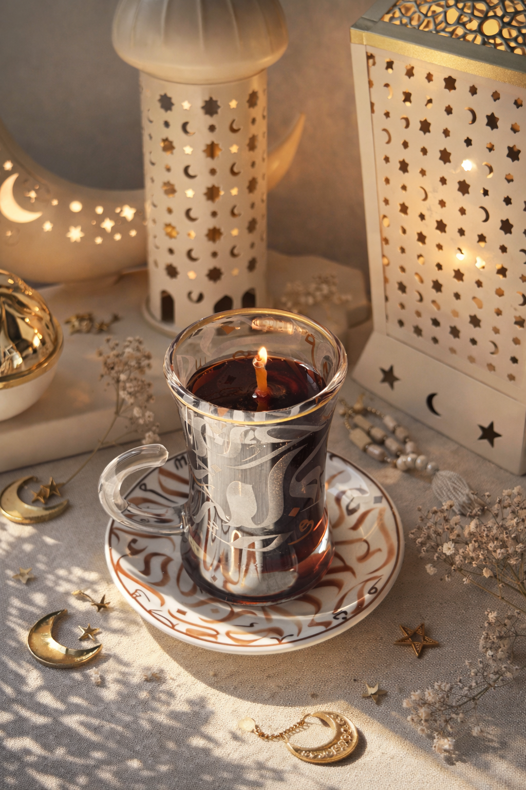 🌿✨ Moroccan Tea | Bougie Trompe-l’Œil